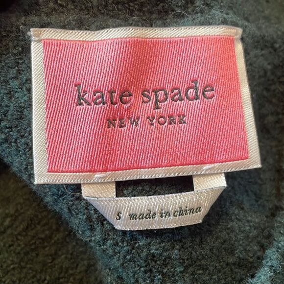 Kate Spade Crew Neck Textured Sweater Dress S - Picture 5 of 7